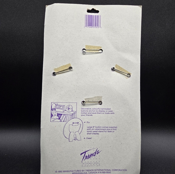 VINTAGE 1992 FUN BUTTON SUPER PACK TREASURE TROLLS BUTTONS - Picture 2 of 6